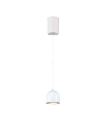 LED Hængelampe - Ø100, Justerbar Wire, Berøringslys Tænd/Sluk, 3000K, Hvid Hus.
