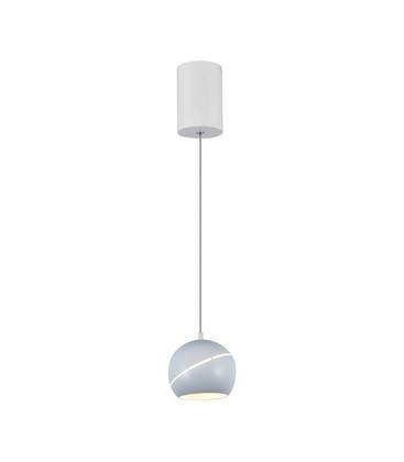 LED Hængelampe - Ø120, Justerbar Ledning, Berøringslys Tænd/Sluk, 3000K, Hvid, Hus