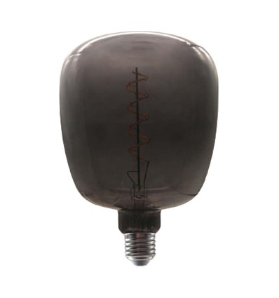 4W Vaseformet pære E27 - Kultråd sort glass 300°