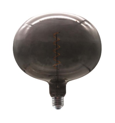 4W Kobbelform Pære E27 - Kultråd Sort glas 300°