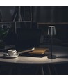 1,5W genopladelig LED bordlampe, CCT - Touch dæmpbar, USB-C, sort, højdejusterbar