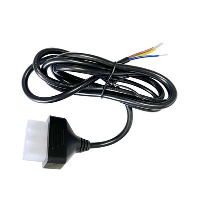 Strømkabel - Sort 1,5 m, 3x0,75 mm²