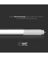 60cm / 8W T5 LED rør - G5, erstatter 14W, hvid, 220-240V