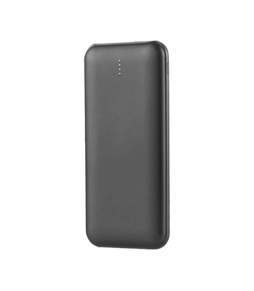 10.000mAh Powerbank 2A 30cm Type C-kabel - sort
