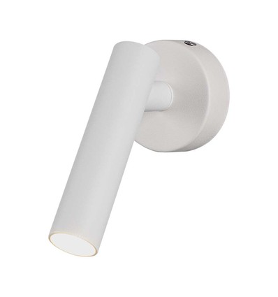 2W LED vægspot - 4000K, hvid, 38 grader, 140x60x60mm, IP20 indendørs