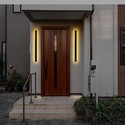 V-Tac 10W LED Sort væglampe - IP65 udendørs, 230V, inkl. lyskilde