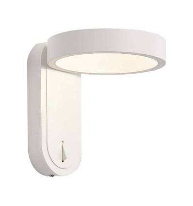 5W væglampe - LED, 3000K+4000K, hvid, IP65