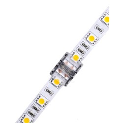 Enkeltfarvet LED strip tilbehør 12V/24V Samler til LED strip - 10mm, enkeltfarvet, IP65, 5V-24V