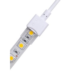 Enkeltfarvet tilbehør Vandtæt startstik til LED strip - 10mm, enkeltfarvet, IP68, 5V-24V