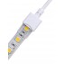 Vandtæt startstik til LED strip - 10mm, enkeltfarvet, IP68, 5V-24V