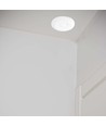 V-Tac Påbygning 360° mikrobølge sensor - Bevægelsessensor, max 1000W , hvidt hus
