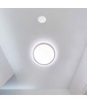 V-Tac Påbygning 360° mikrobølge sensor - Bevægelsessensor, max 1000W , hvidt hus