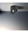 28W RA90 Påbygningsspot - Ø17,8 cm, Højde: 8,7 cm, Sort, CCT - 3 lyskulører