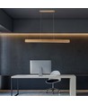 12W LED pendel i træ - 4000K, 80cm, inkl. lyskilde