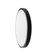 18W LED sensorlampe - IP44, Ø29,5cm, Sort kant, indbygget sensor, fjernbetjening, inkl. lyskilde