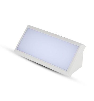 12W LED - Landskab, Udendørs, Blødt Lys, Medium, 6400K, Hvidthus