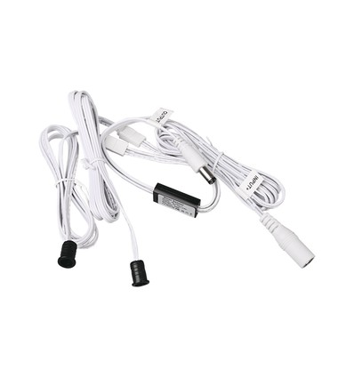 Dobbelt sensor til dør / låge - 12V/24Vm maks belastning 60W