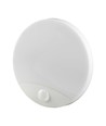 15W LED loft/væglampe med sensor - Samsung LED chip, 3-i-1 CCT, IP44, hvid, rund, Ø25cm