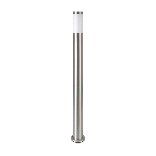 Pullertlampe E27 - rustfrit stål hus (110 cm), satin nikkel, IP44