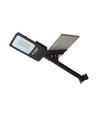 50W Hybrid LED gadelampe med solcelle - 4000lm, IP65, 4000K, 50.000mAh batteri