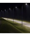 V-Tac 100W LED gadelampe - Samsung LED chip, indbygget skumringssensor, Ø60mm, IP65, 135lm/w