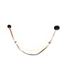 12W Designer loftslampe - 1440lm, L166cm, metal, brun