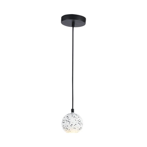 LED designer pendel lampe - hvid, med G9 fatning