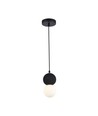 LED Designer Pendel Lampe G9 - Sort + Hvid Hus