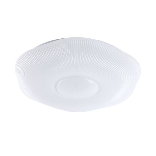 40W LED Designer Dome loftslampe - 4000lm, 3-i-1 CCT, dæmpbar, inkl. fjernbetjening, blomstermønster