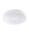 LED Designer Dome Lampe - 20W/40W/20W, Fjernbetjening, Victory Hvidt Dæksel, Dæmpbar