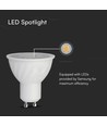 GU10 6W LED spot - Samsung LED chip