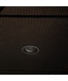 12W Ø8,6cm Blændfri CCT Downlight RA90 - Hul: Ø7,5 cm, Ydre mål: Ø8,6 cm, 3 lyskulører, sort front, Honeycomb