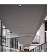 18W Ø10,6cm Blændfri CCT Downlight RA90 - Hul: Ø95mm, Ydre mål: Ø10,6 cm, 3 lyskulører, sort front, Honeycomb