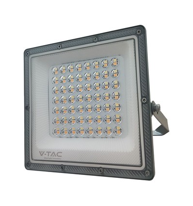 50W LED projektør CCT - IP65, Grå hus, 3 lyskulører