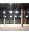 100W LED high bay, CCT - 3 lyskulører, IP65, Ø23,5cm