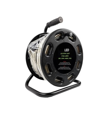 25m Arbejdslys tromle - 230V, 300W, neutral hvid, IP65 25m Arbejdslys tromle - 230V, 300W, neutral hvid, IP65