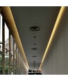 10m 12,5W/m COB-LED strip sæt, 6500K - IP65, 286 LED pr. meter, direkte 230V, 1100lm/m