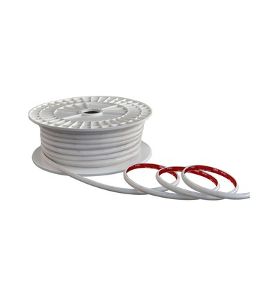 286 LED Strip Lys 12.5W/m - 4000K, 50m/rulle, 220V, IP65