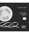 10m 10,5W/m Plug & Play LED strip - 1100lm/m, IP65, 4000K, 120 LED pr. meter