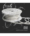 50m 10,5W/m stænktæt LED strip - IP65, 121 LED pr. meter, 4000K, 1000lm/m