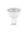 GU10 7,5W LED pære - 610lm, 38°, hvidt mat glas, varm hvid