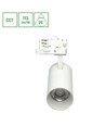 24W 3-faset skinnespot 3i1 - 25°, CCT, Hvid