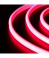 5m 11,5W/m Rød Neon COB strip - 230V, IP67 vandtæt, 288 LED, kan klippes for hver 10cm