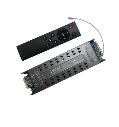 200W / 24V DC CCT strømforsyning - 8.33A, IP20 indendørs, Med fjernbetjening, Flicker fri