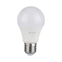 E27 LED V-Tac 10,5W E27 LED pærer - A60, plast, 230V