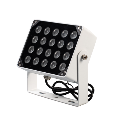 20W Infrarød projektør til overvågning / kamera - IP65, arbejdslampe, 850nm, IR natbelysning, LED projektør