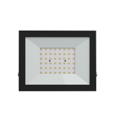50W projektør - IP65, Sort, arbejdslampe