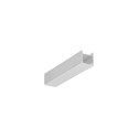 2m aluprofil HOOD14 F/U1 - Ubehandlet aluminium, påbygning, LED skinne