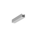 2m aluprofil HOOD14 F/U1 - Anodiseret, påbygning, LED skinne