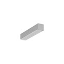 2m aluprofil HOOD14 F/U1 - Anodiseret, påbygning, LED skinne
